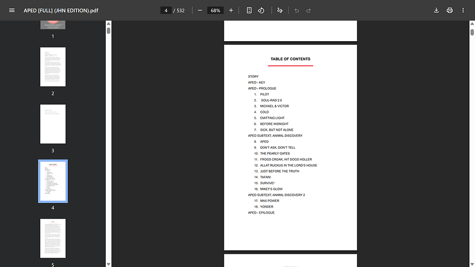 サムネイル： APED [FULL NOVEL] - JHN EDITION