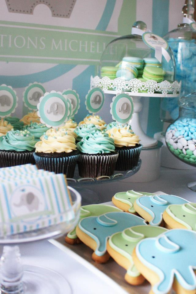 Party of the Day!  Baby Boy Shower!