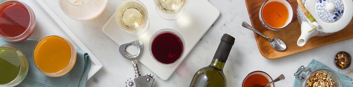 Arranged Food and Objects