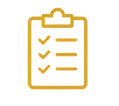 detailed reporting checklist icon