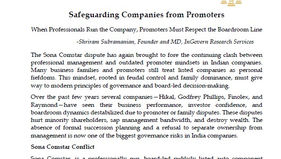 Sona Comstar row shows why Indian firms must let professionals lead