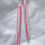Thumbnail: Pink Abstract Drip Taper Candle