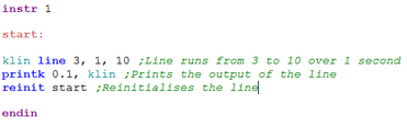 Csound: Looping and Triggering Lines 2