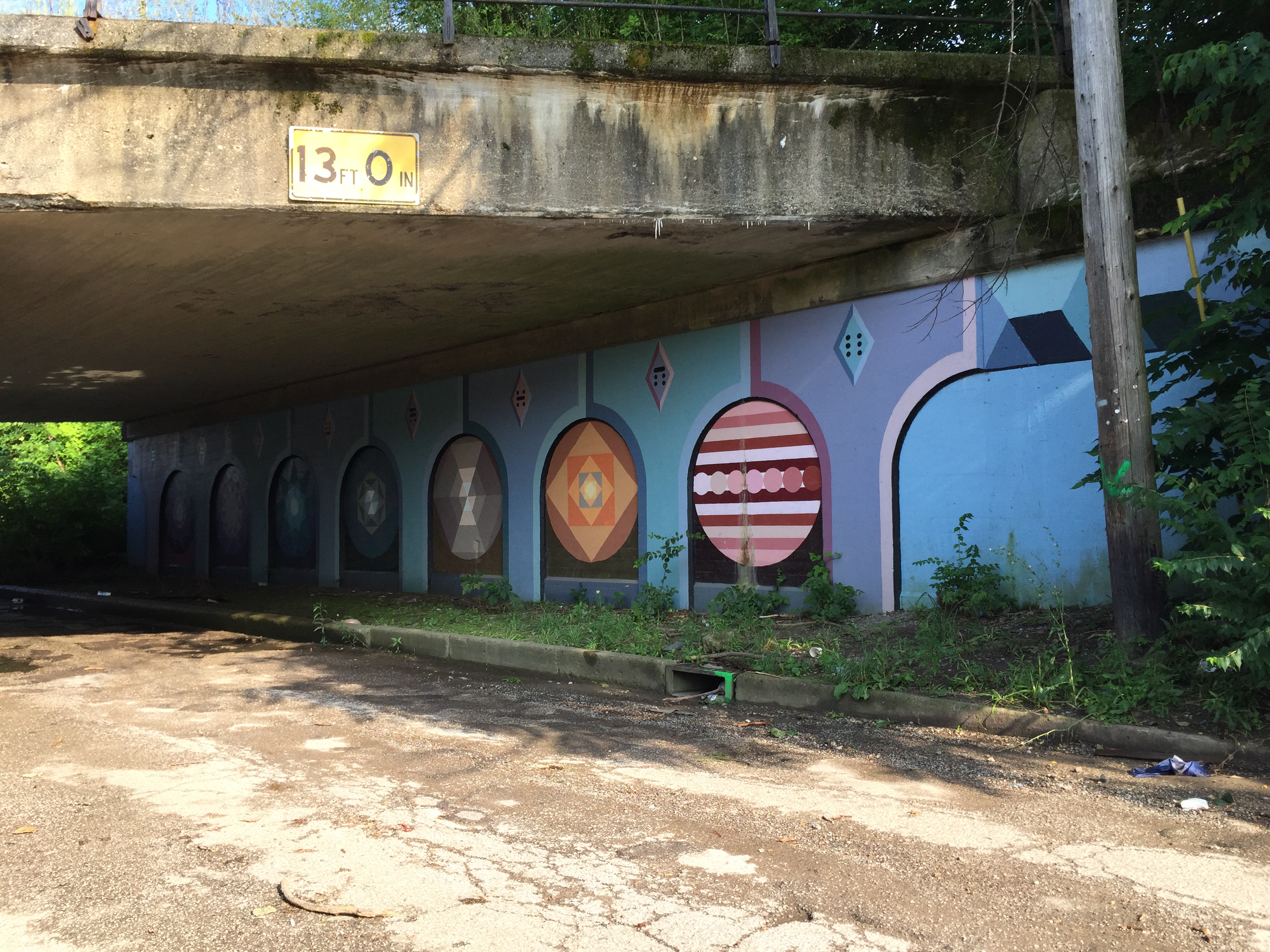 The original design at 9th & Kealing