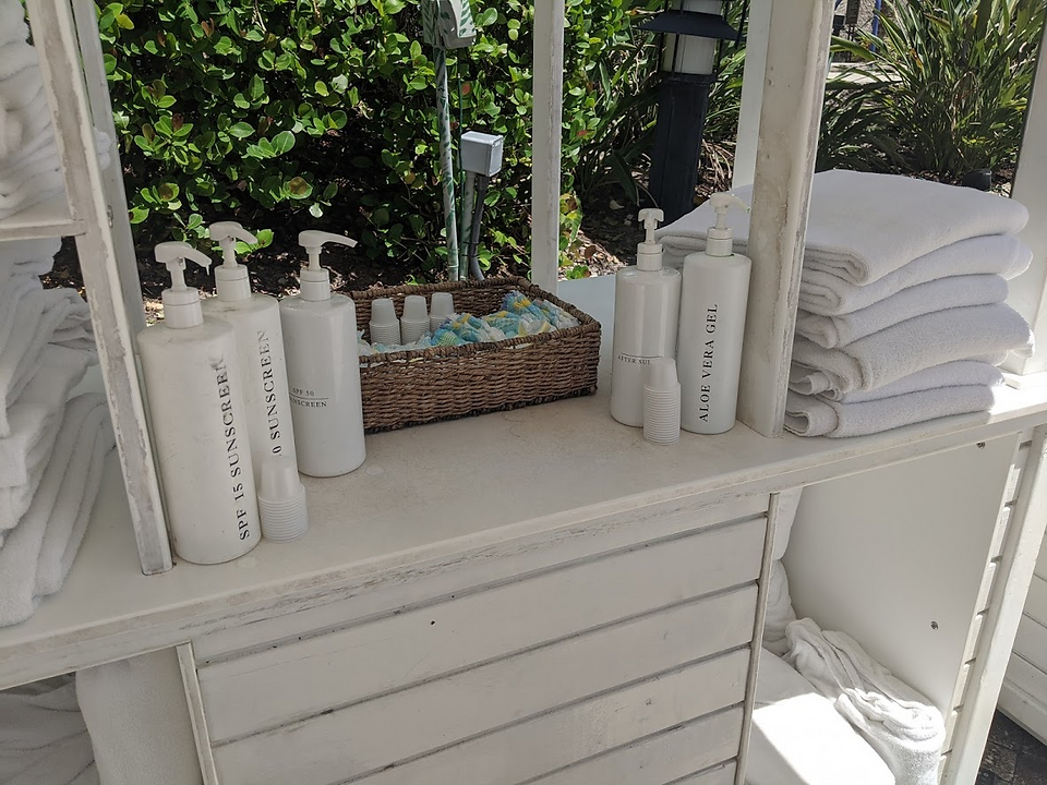 Sunscreen Station