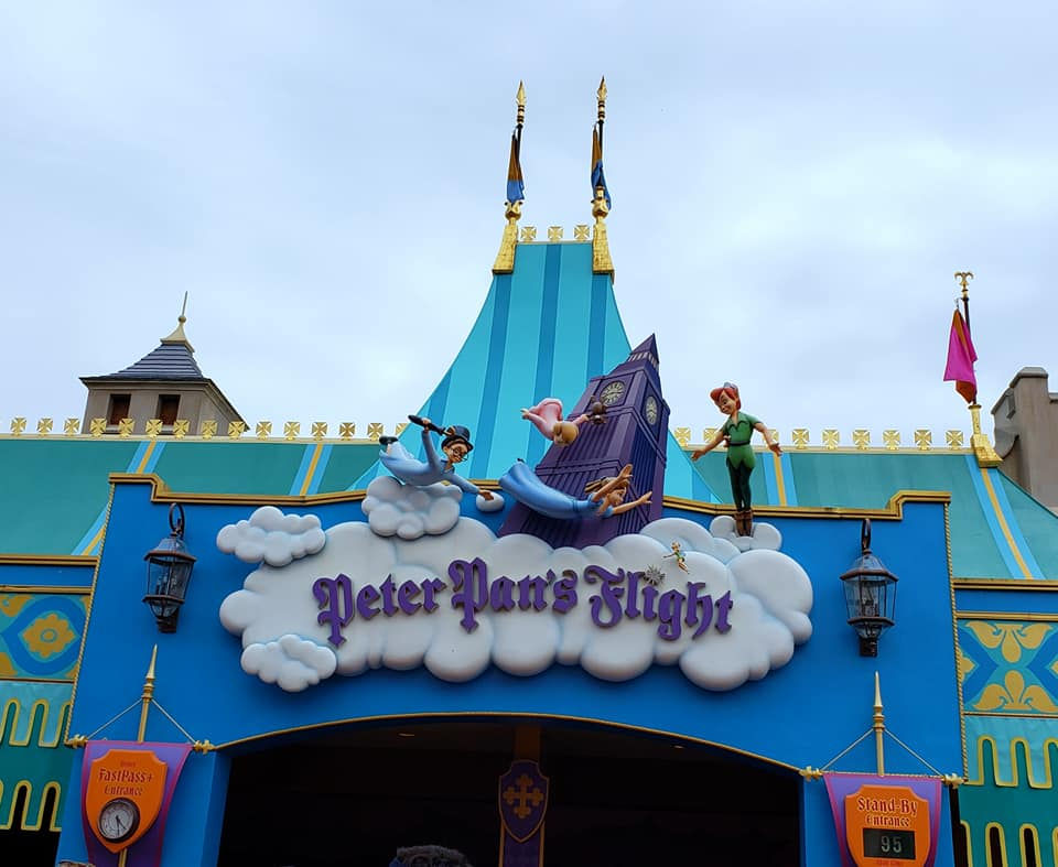 Peter Pan's Flight Sign