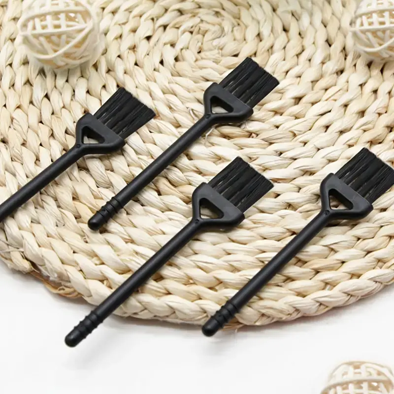 Coffee Cleaning Brush Set - Plastic Hair and Garlic Brush