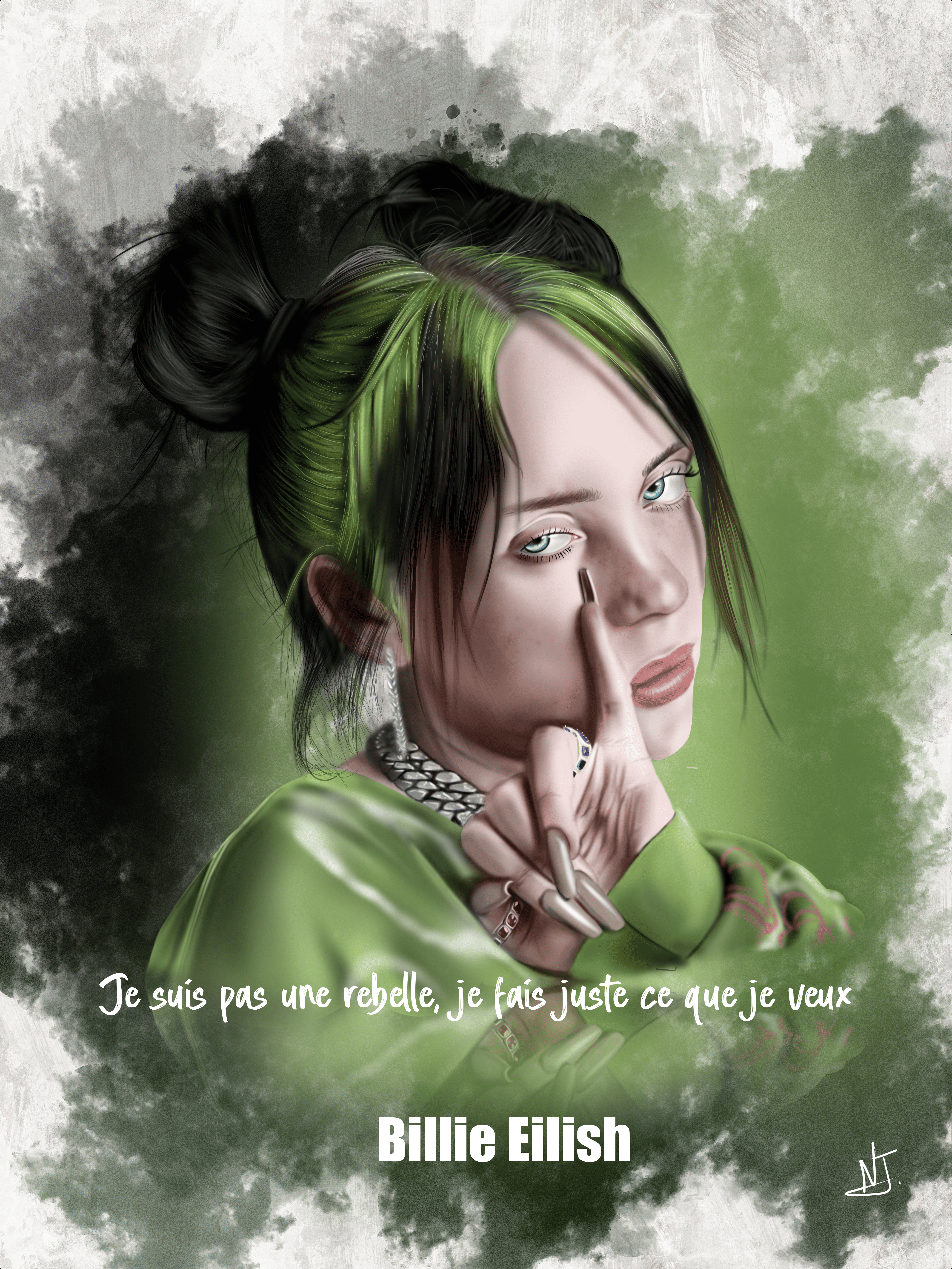 Print "Billie EILISH"