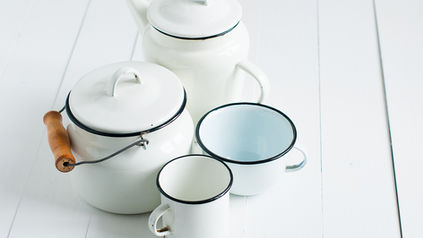 White Vintage Kitchenwear