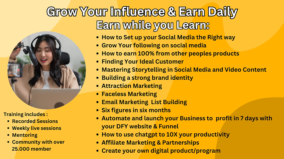 Earn while you learn