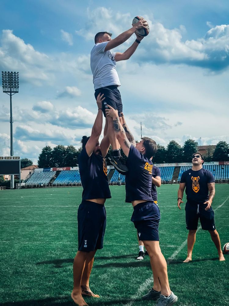 Lineout practice