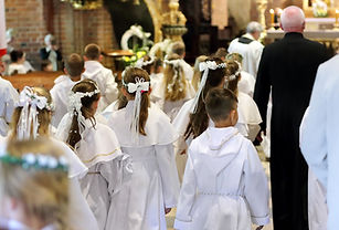 Children at First Communion