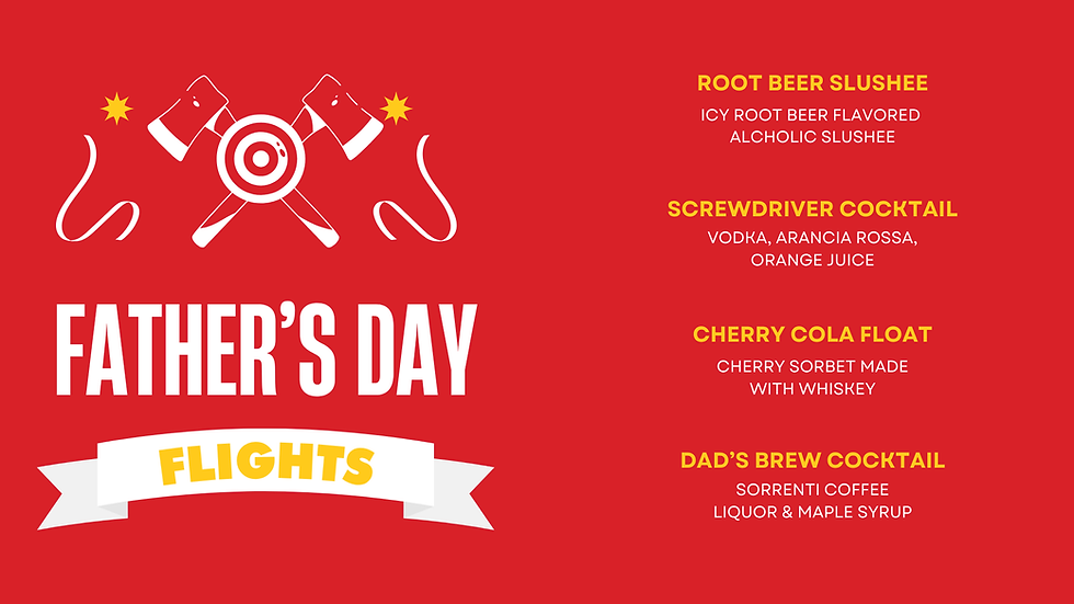 Father's Day Weekend Flights