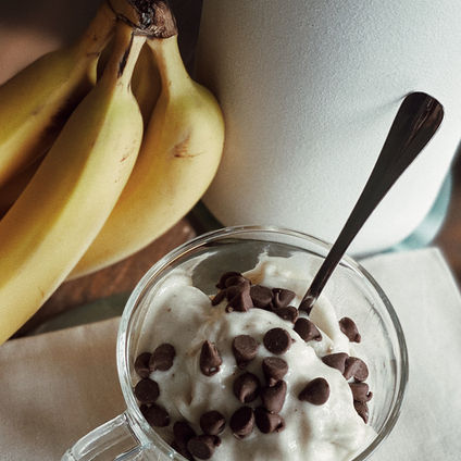 BANANA ICE CREAM CON UN SOLO INGREDIENTE