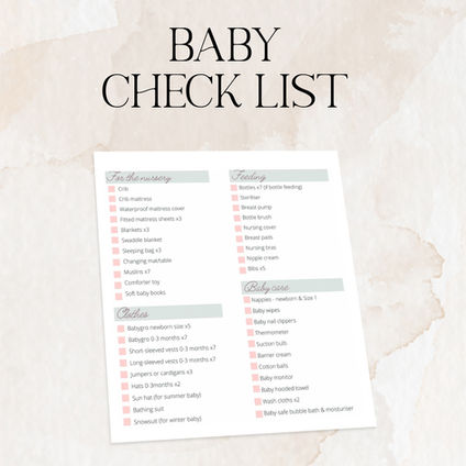 BABY ESSENTIALS