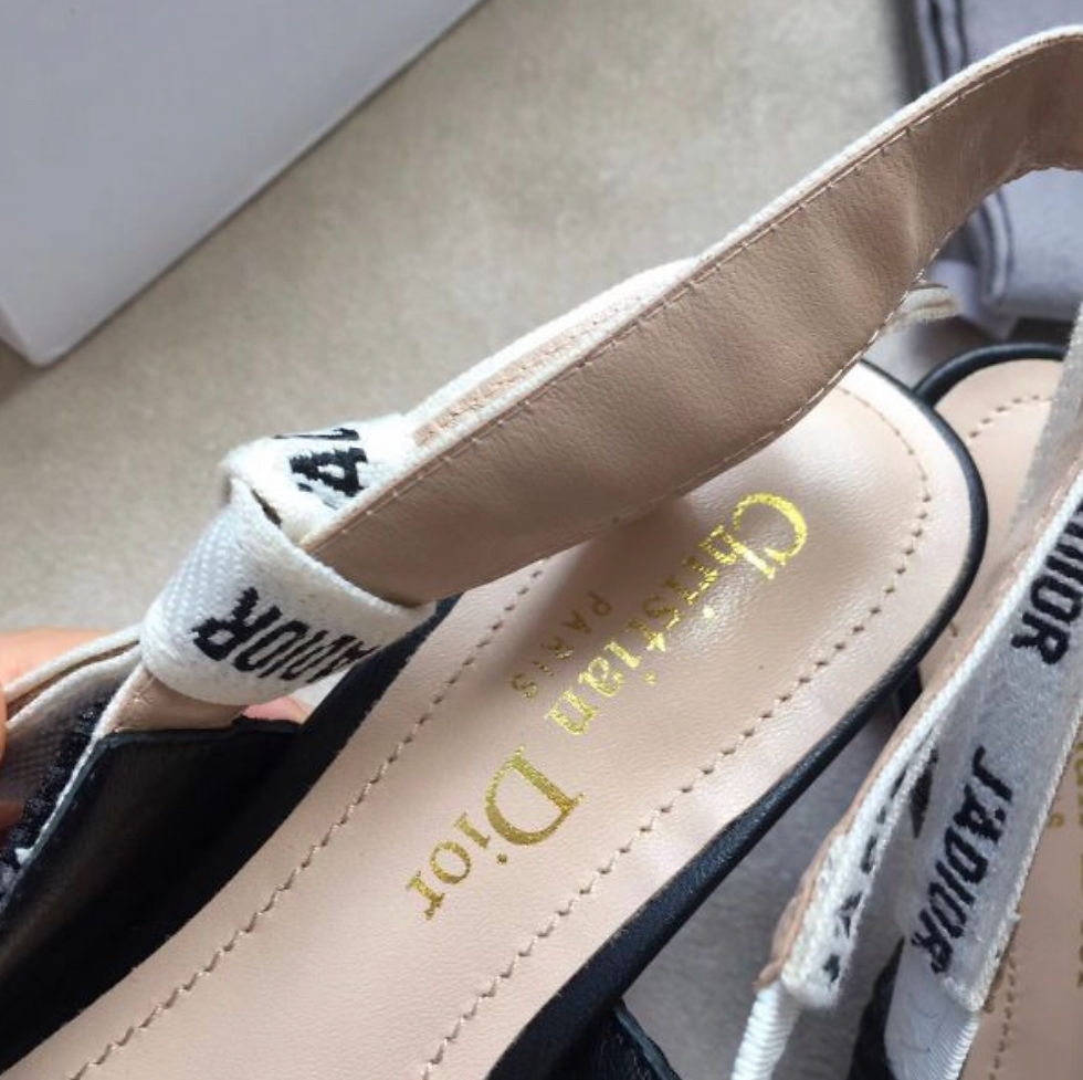 Thumbnail: Dior Canvas Slingbacks