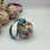 Thumbnail: Handmade Fabric Baubles (6cm, ribbon loop)