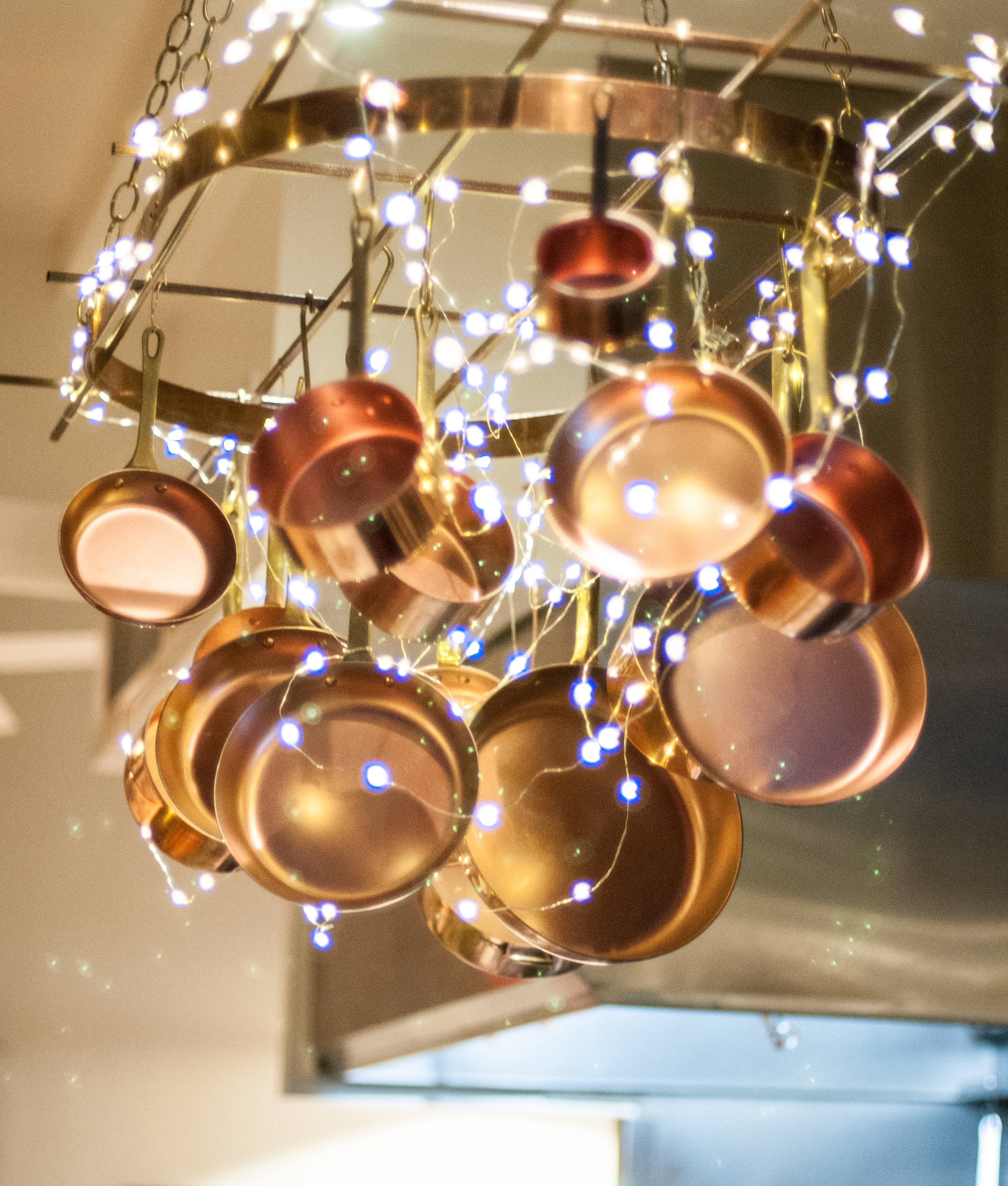 Copper pots