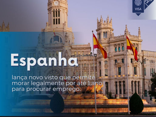 Espanha lança novo visto que permite morar legalmente por até 1 ano para procurar emprego