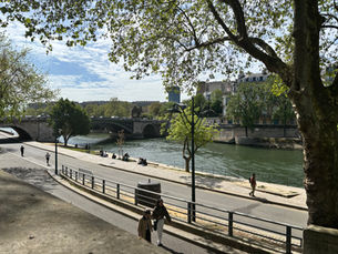 Springtime in Paris - St Louis Island.