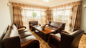 Large room with seperate dinning area