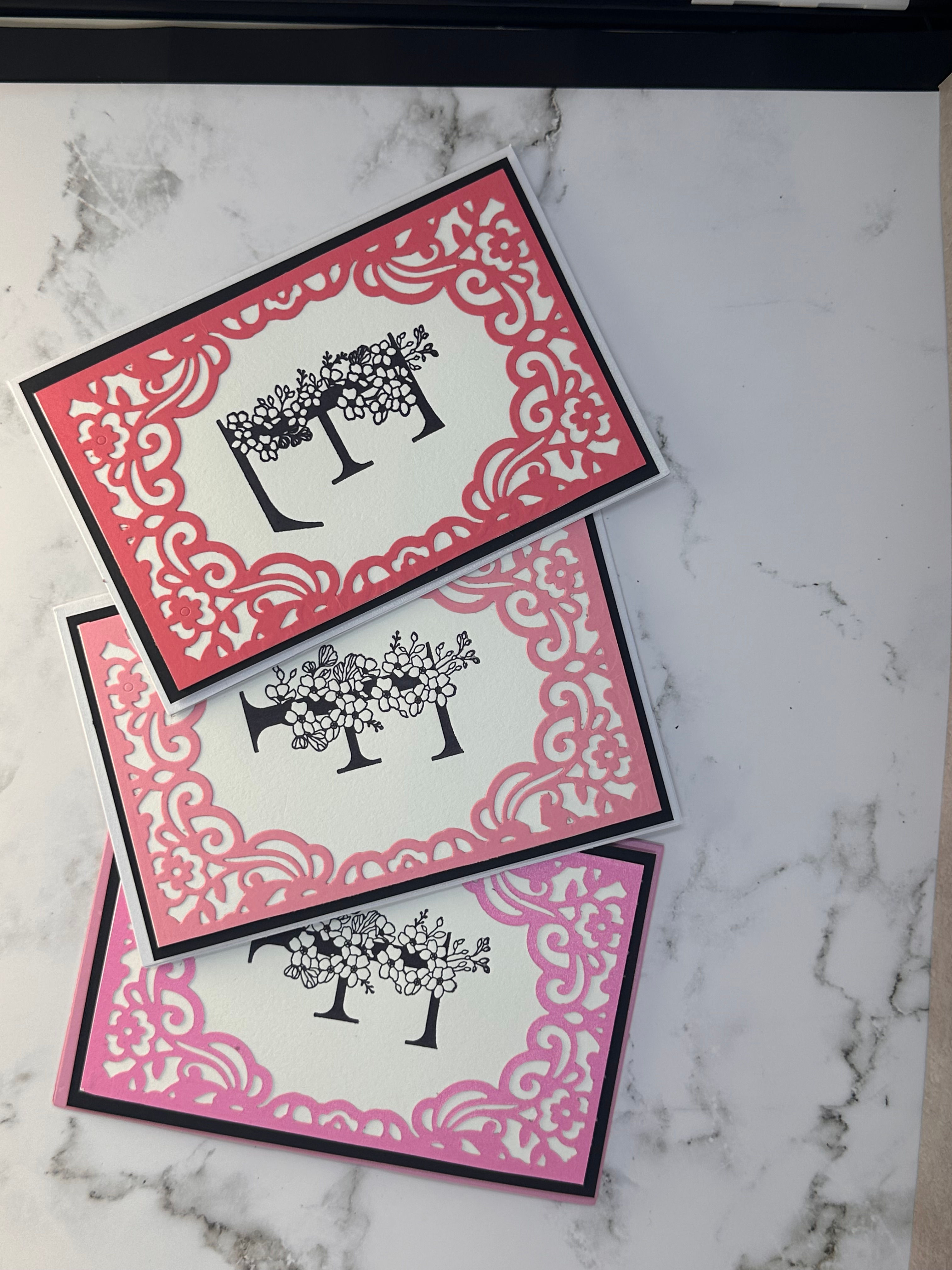 Monogram Note Set