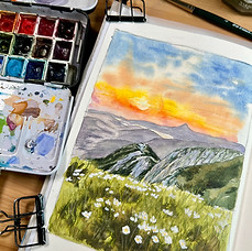 Romantische Berge Livestream Motiv YouTube