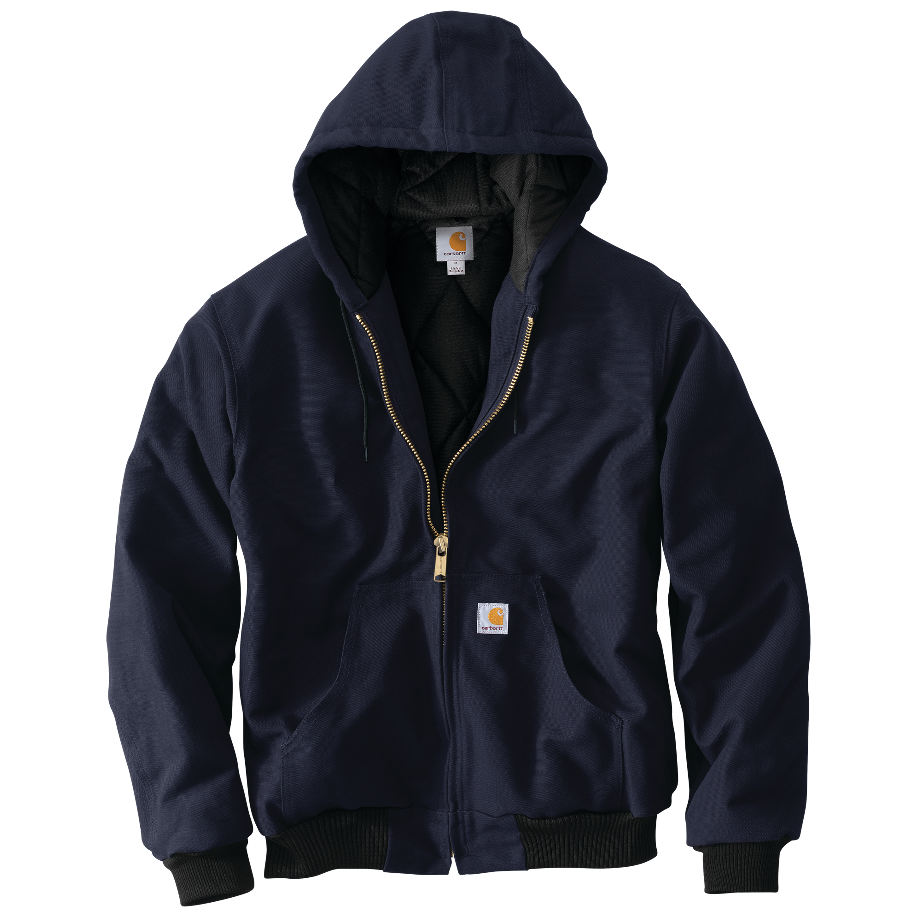 Loose Fit Firm Duck Insulated Flannel-Lined Active Jac