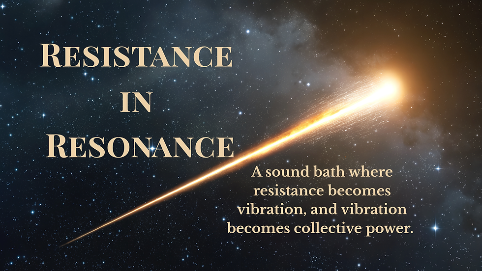 ✨ Resistance in Resonance