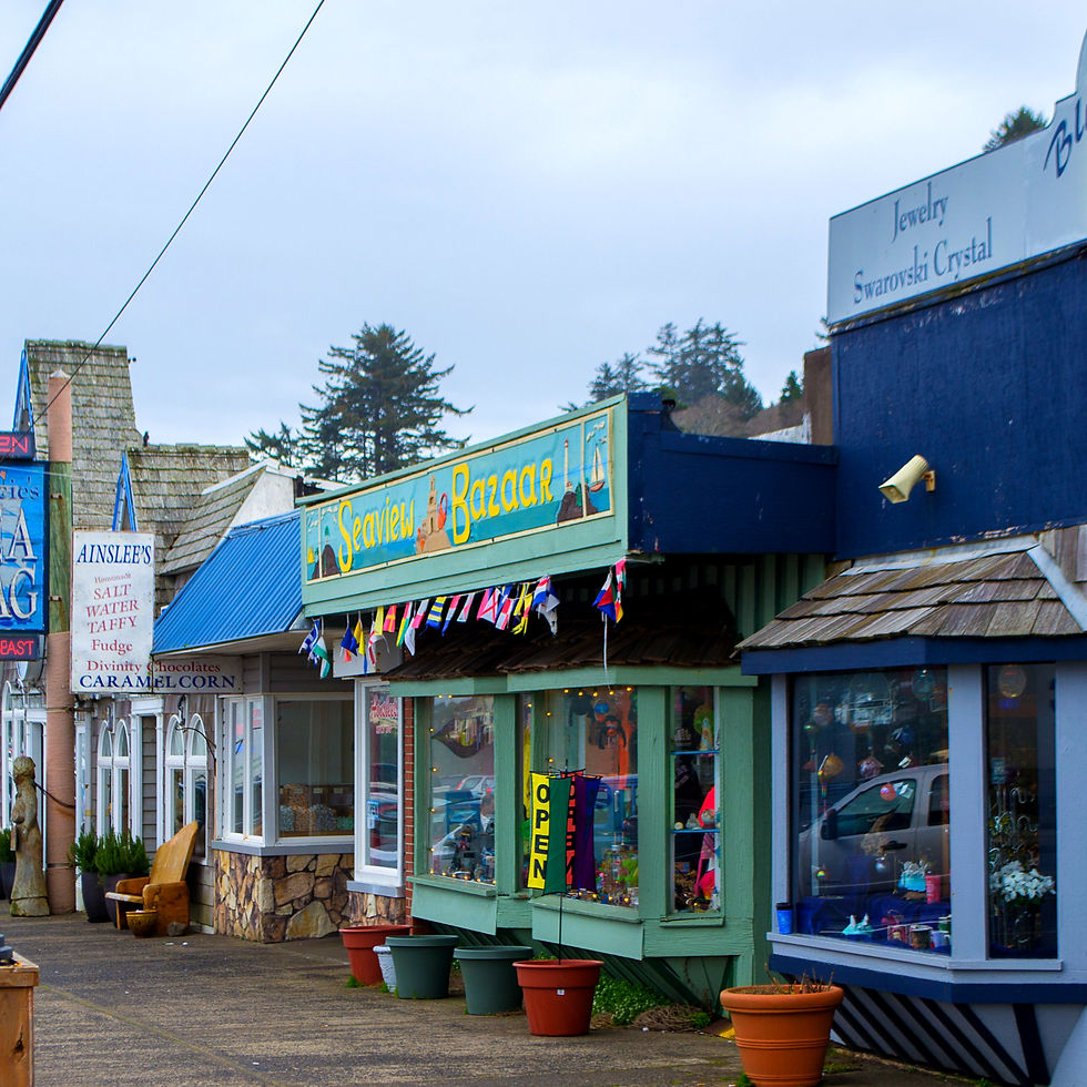 Downtown Depoe Bay, OR