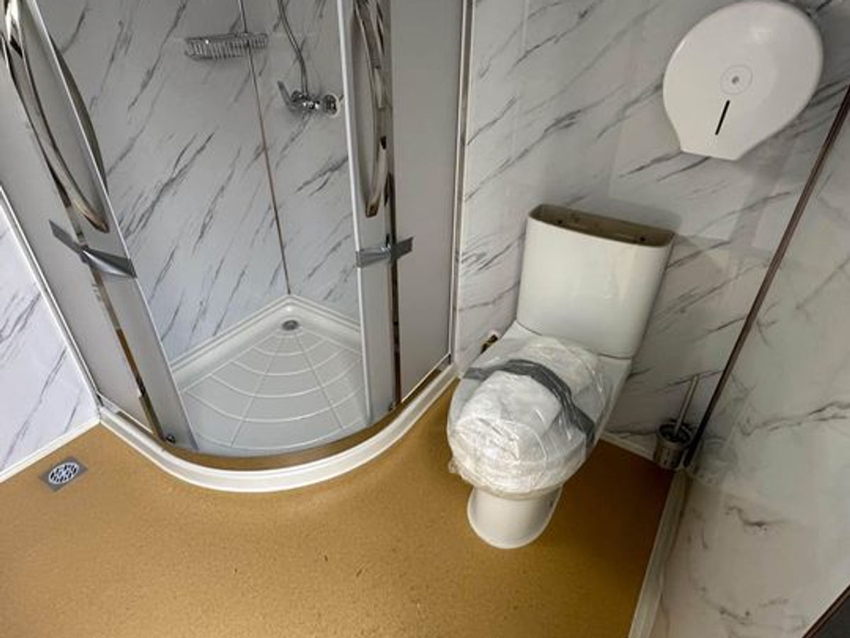 Bastone Portable Restroom with Shower for Camping and More - W2.16*L1.9*H2.4M — view 5