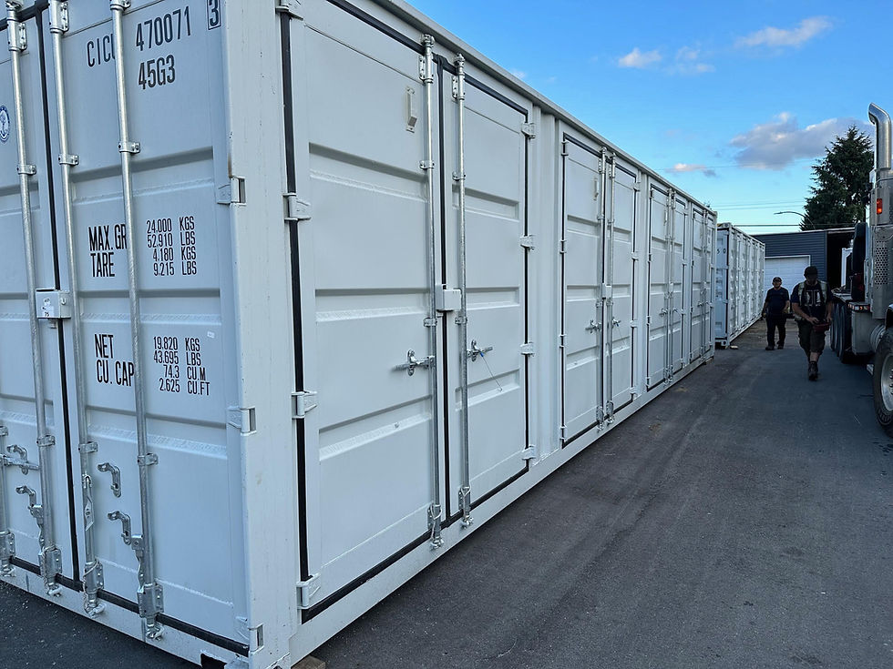 Thumbnail: 40ft High Cube Container with 4 Side Doors - Ideal for Storage and Shipping