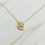 Thumbnail: Crystal Bubble Initial Necklace