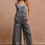 Thumbnail: Mineral Washed Denim Jumpsuit