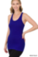 Thumbnail: Ribbed Racer Back Tank