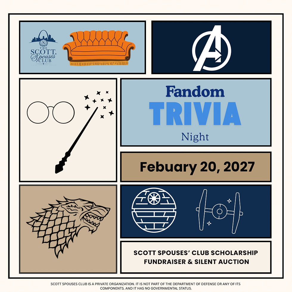 Fandom Trivia and Silent Auction Fundraiser Night