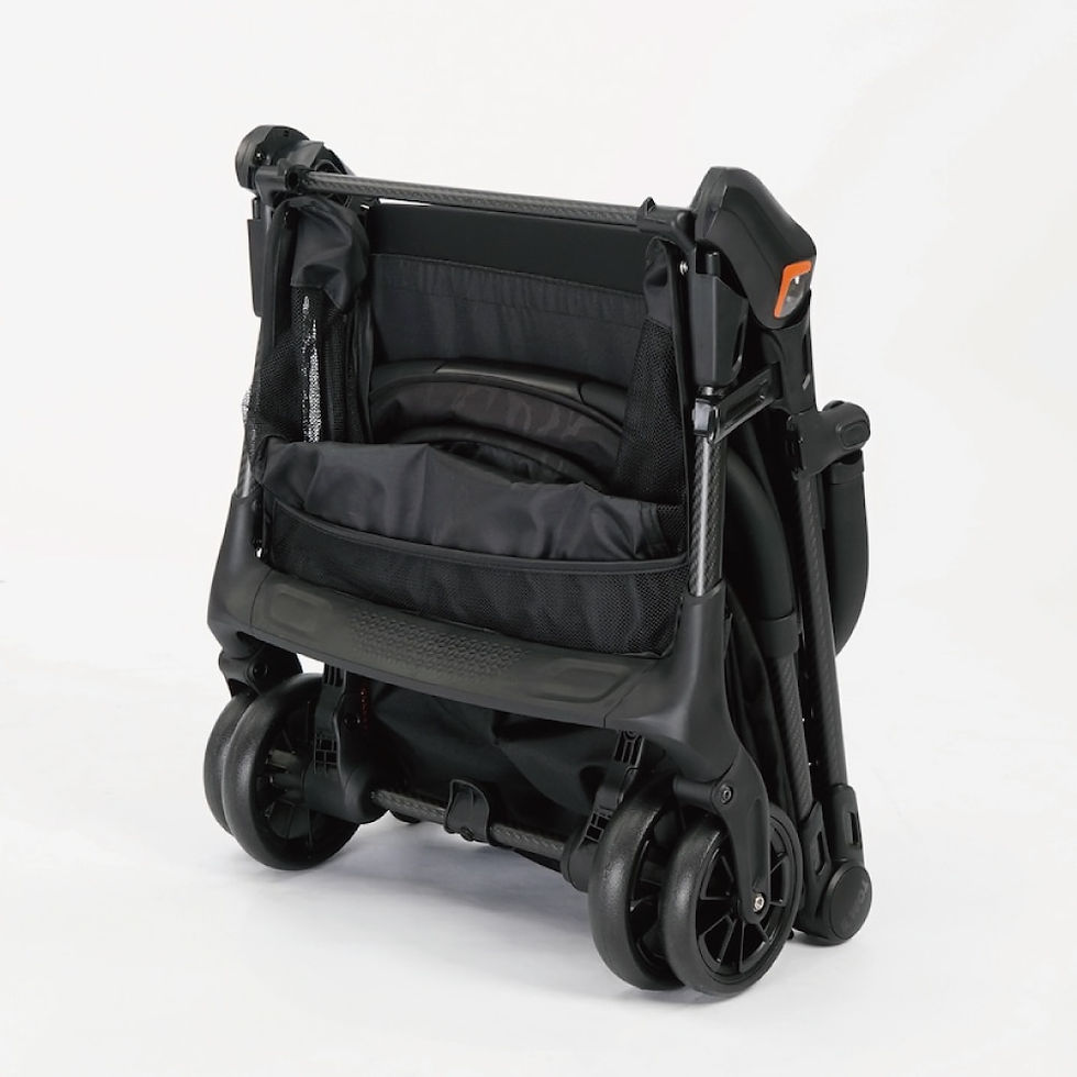 Thumbnail: TOM’S THIN COMPACT STROLLER 碳纖維車架輕型嬰兒車