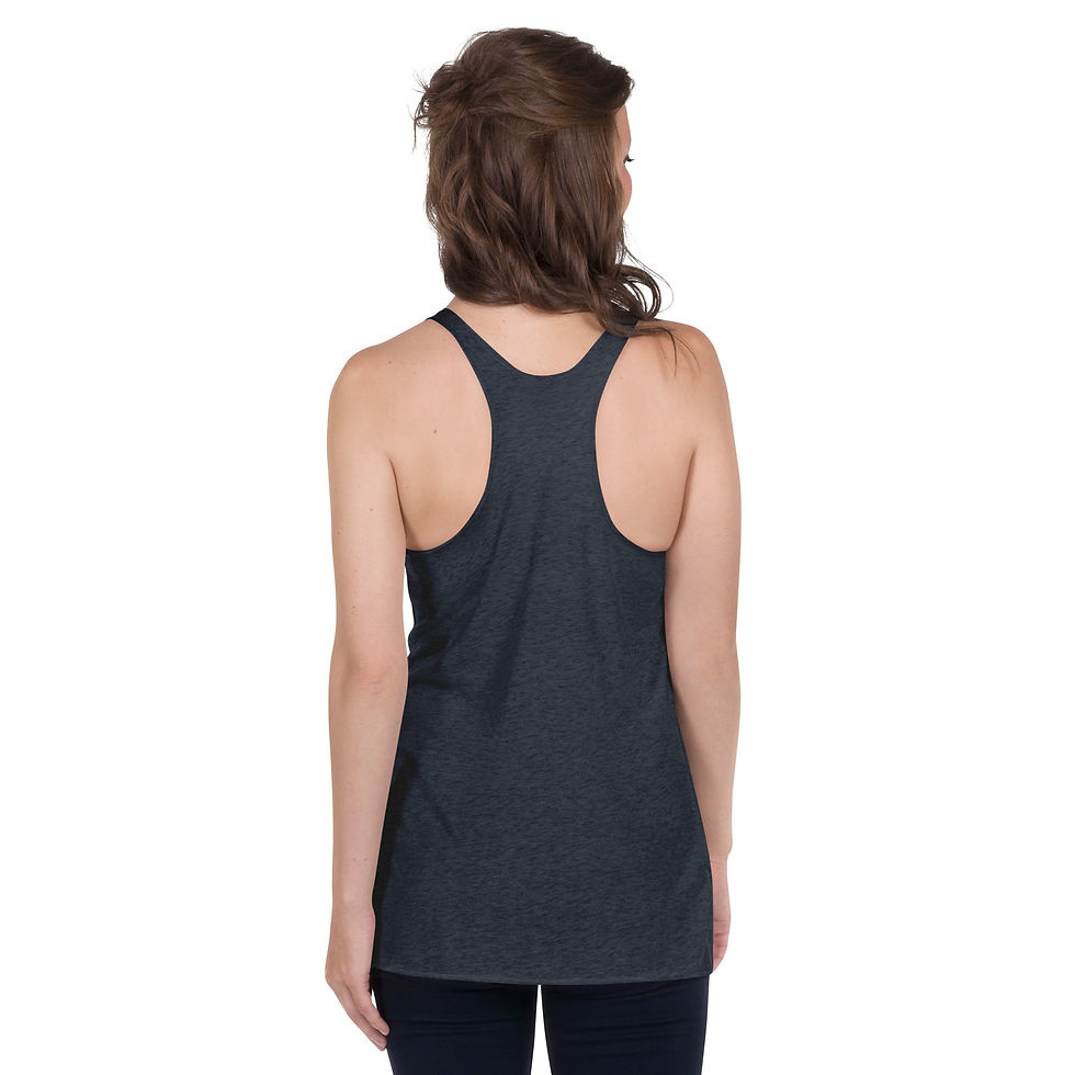 Thumbnail: UTW Women's Racerback Tank White Text