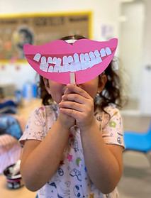 OOTKS ABA Therapy - Learner arts and crafts with a smile