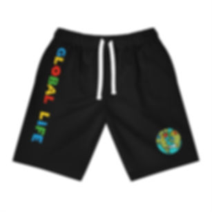Global Life Logo Fleece Shorts 