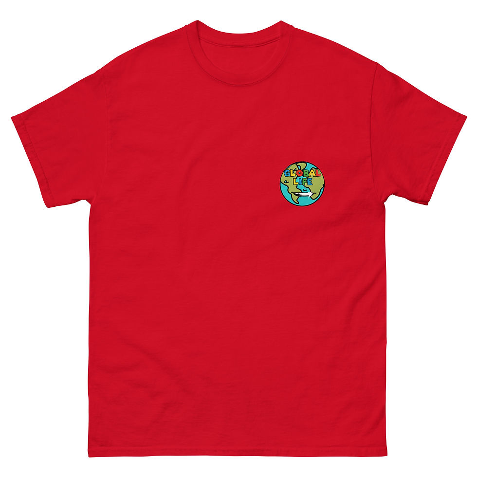 Thumbnail: Global Life Logo Casual T-shirt