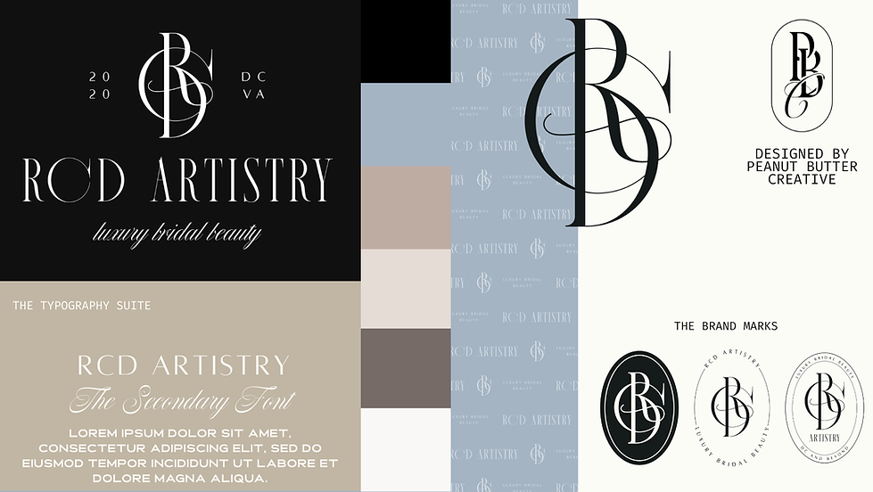 Peanut Butter Creative Luxury Logo and Website Design | Brand Designer for Women Entrepreneurs