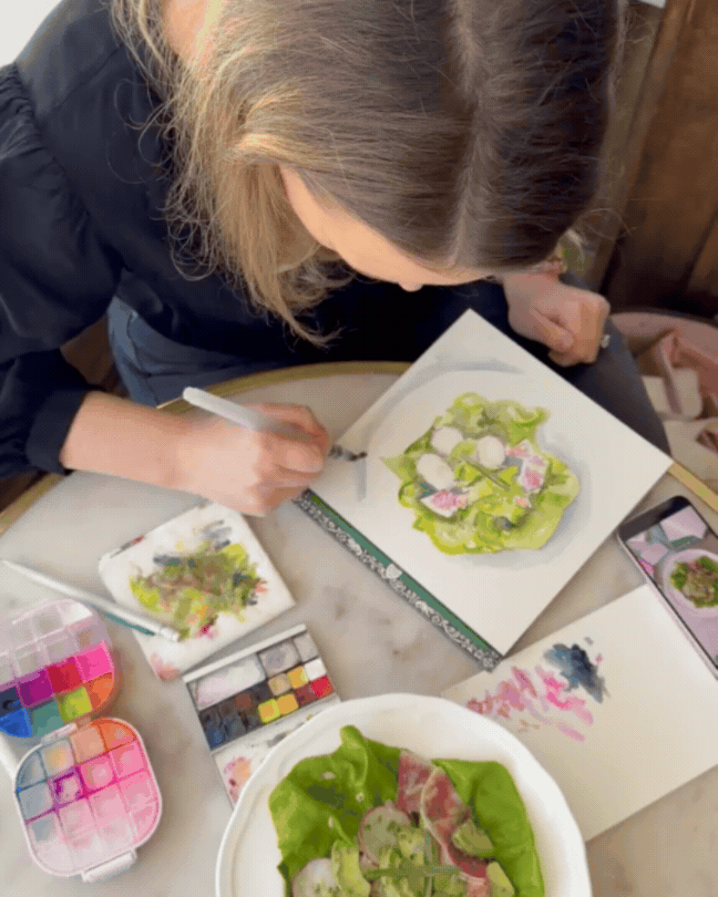 Wander Color Studio Live Event Painting and Custom Watercolor Artist