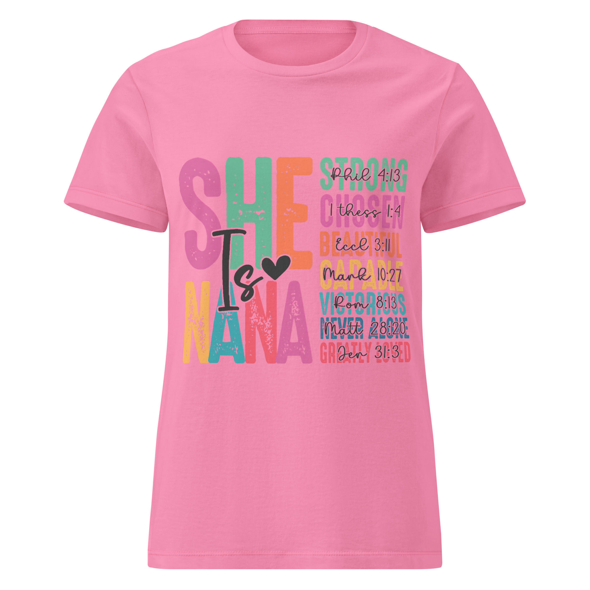 "She is Nana" Women’s Basic T-Shirt