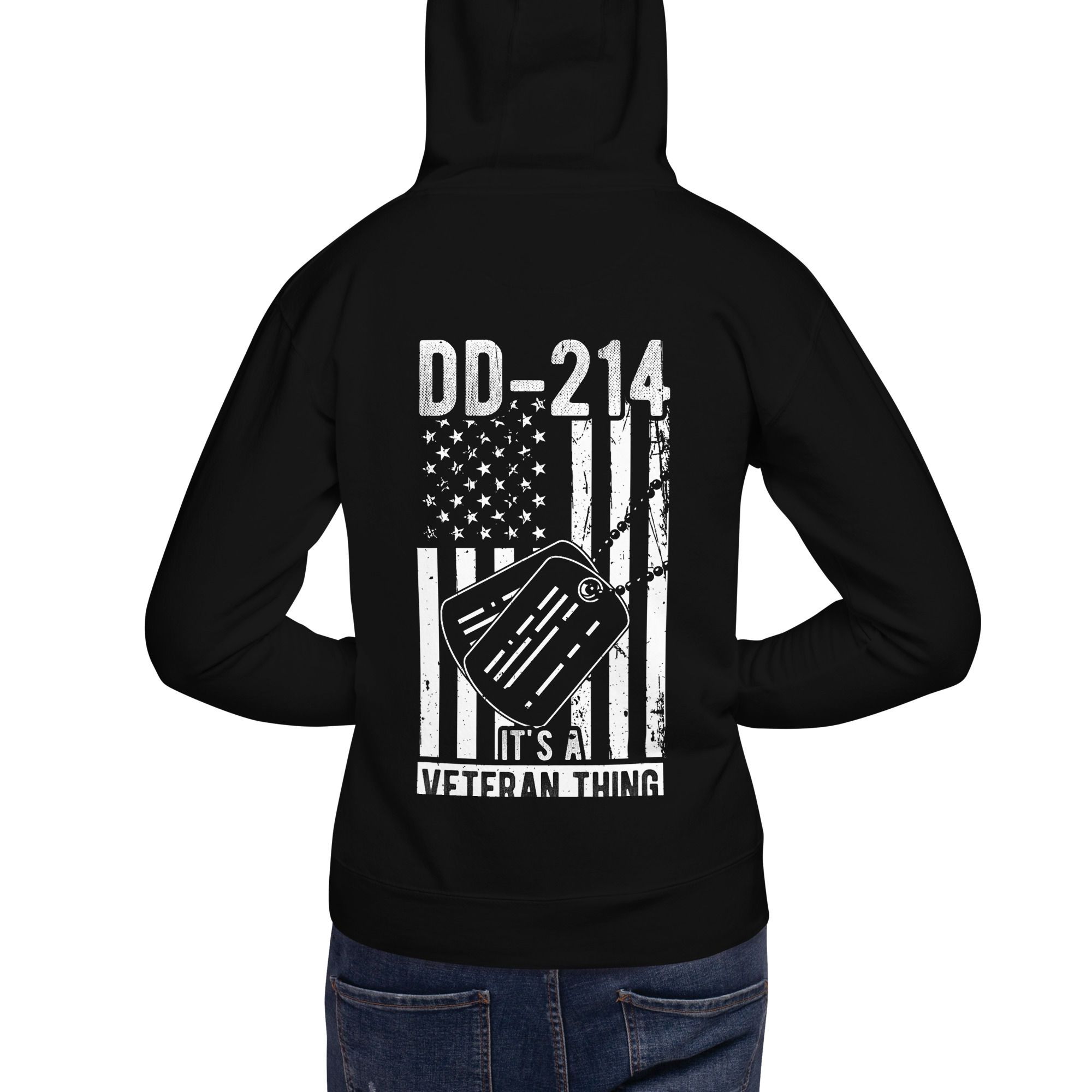 "DD 214" Unisex Hoodie