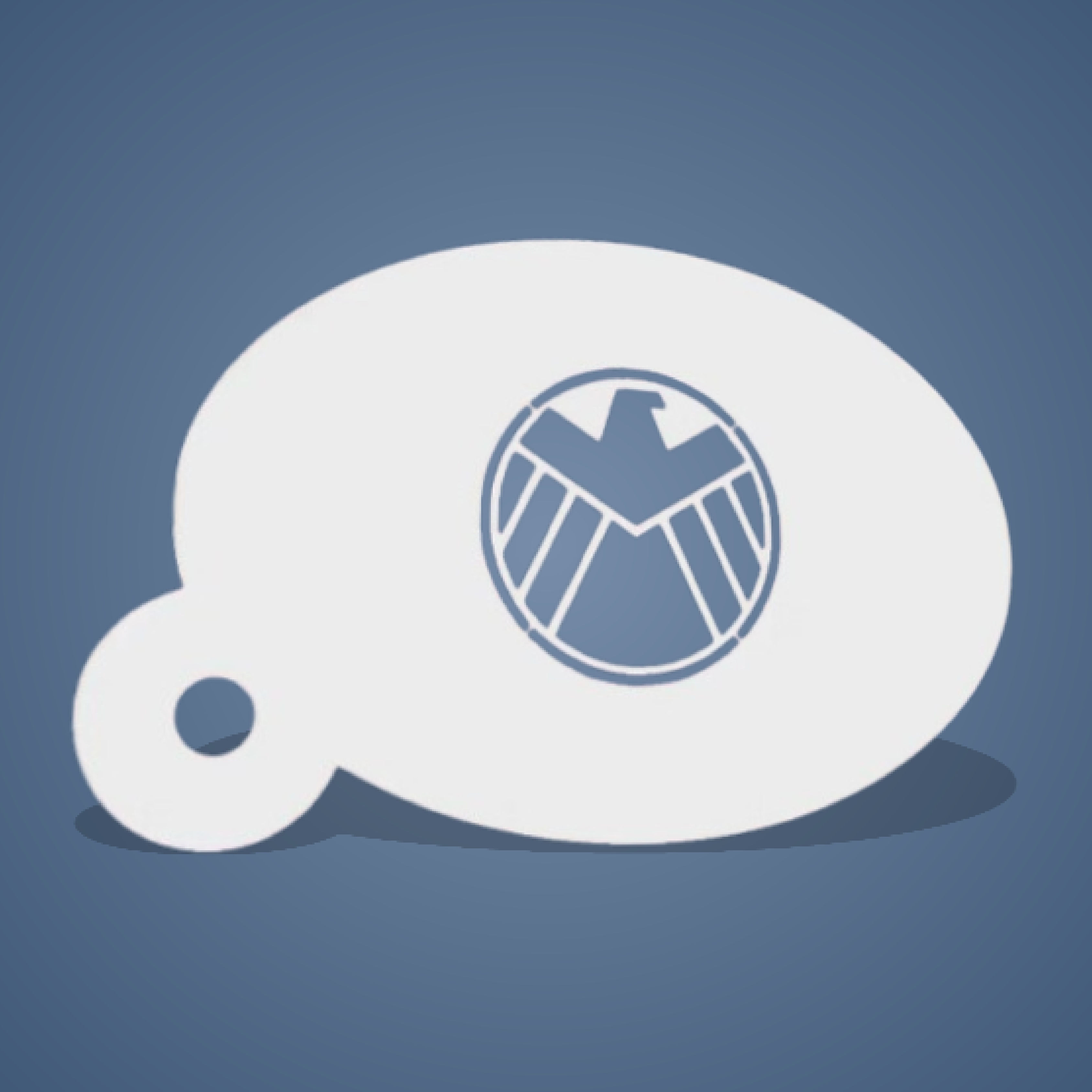 Pochoir plastique réutilisable de l’Organisation de Défense