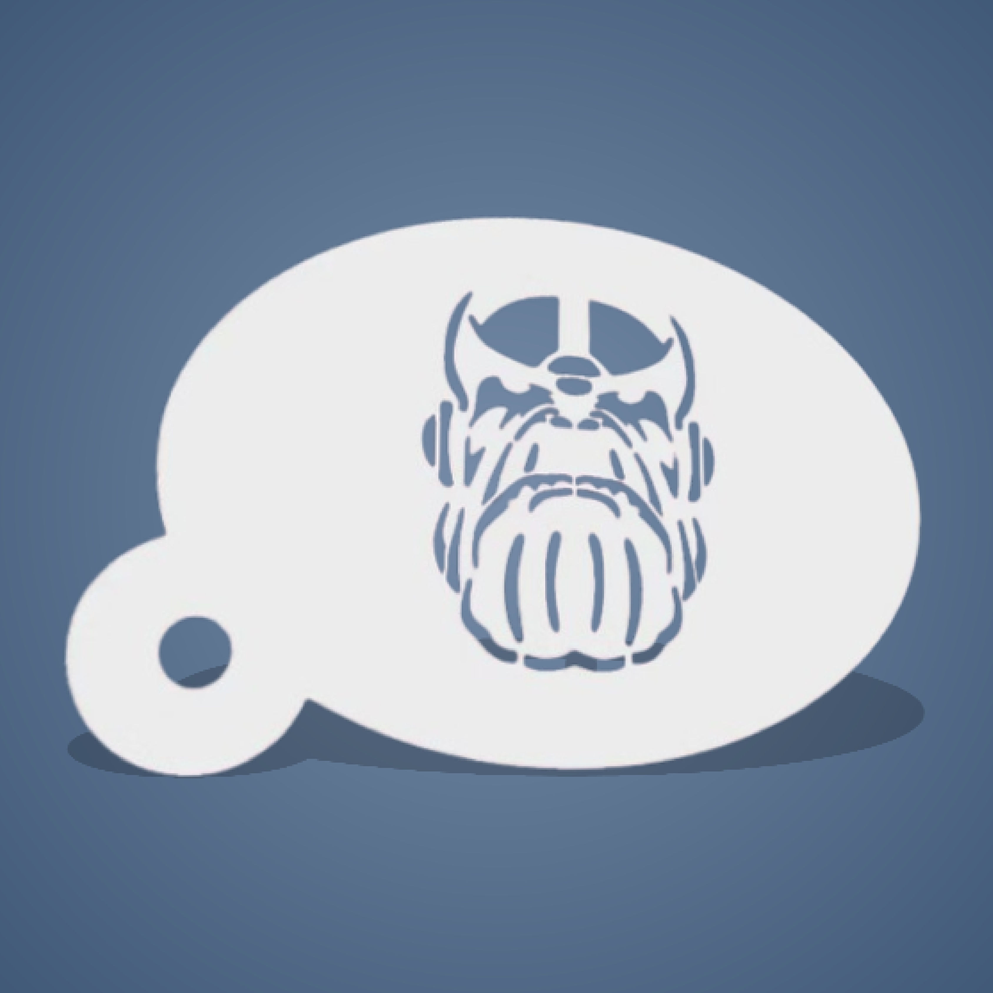 Pochoir plastique réutilisable du Conquérant Cosmique