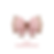 Cream Color Bow Balloon