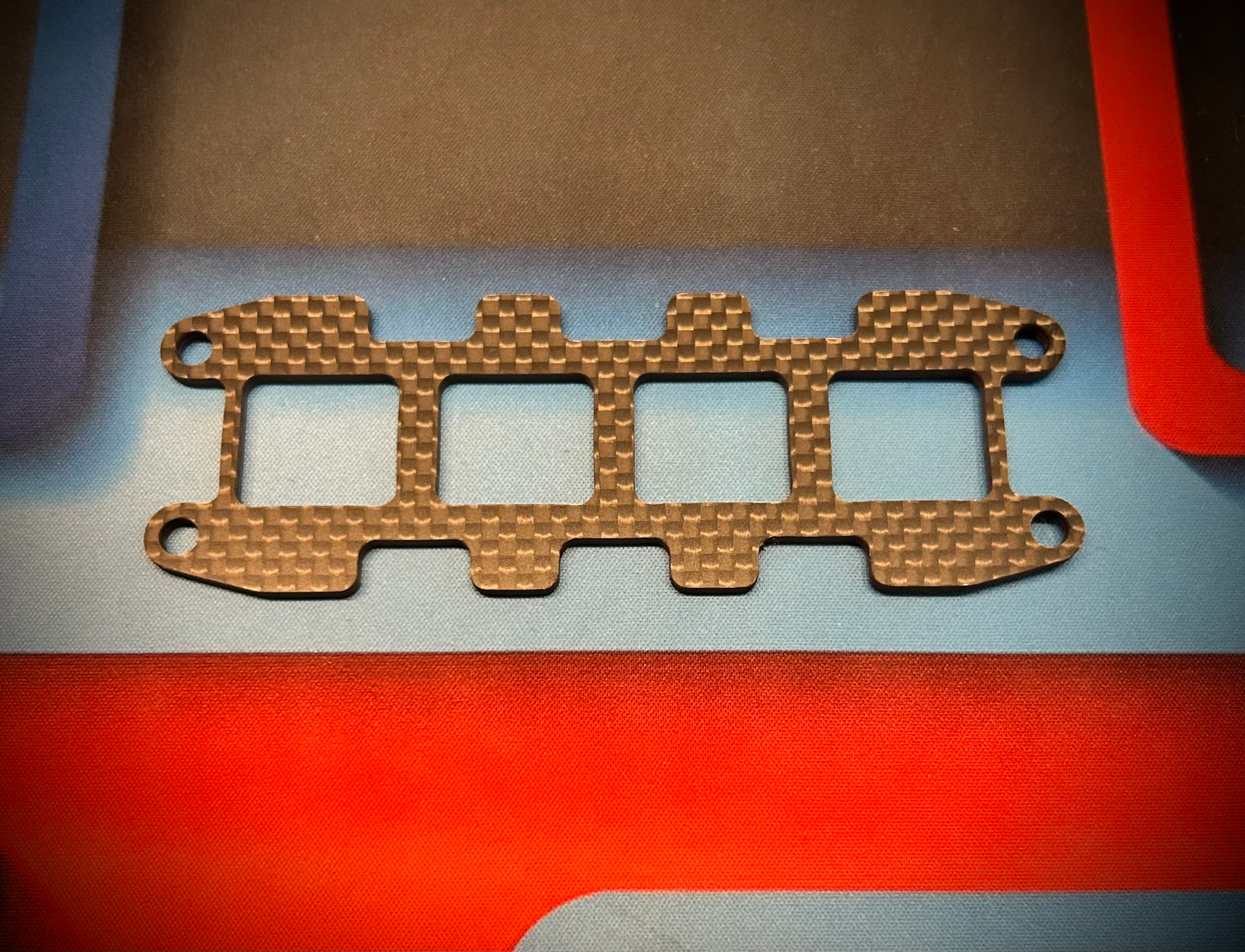 RRP RMP Long Carbon Battery Strap Fits Yokomo YMP RRP-004RMP