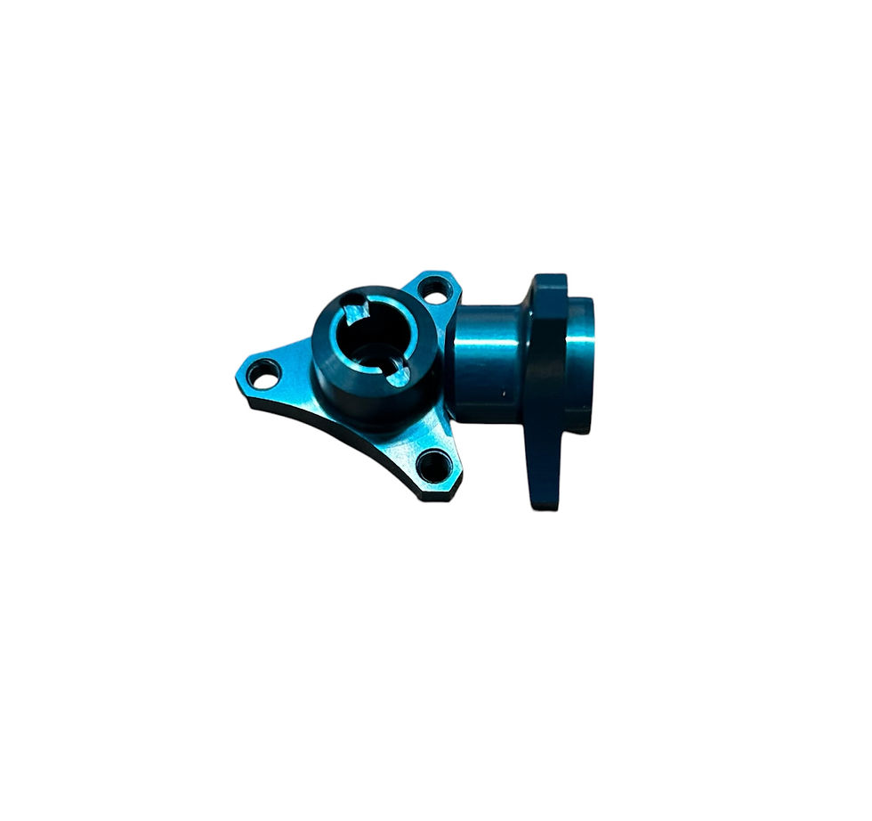 Thumbnail: RRP xGen Lightweight Wheel Hub Set (Blue) (2) For RX4E MX4 RRP-059XG